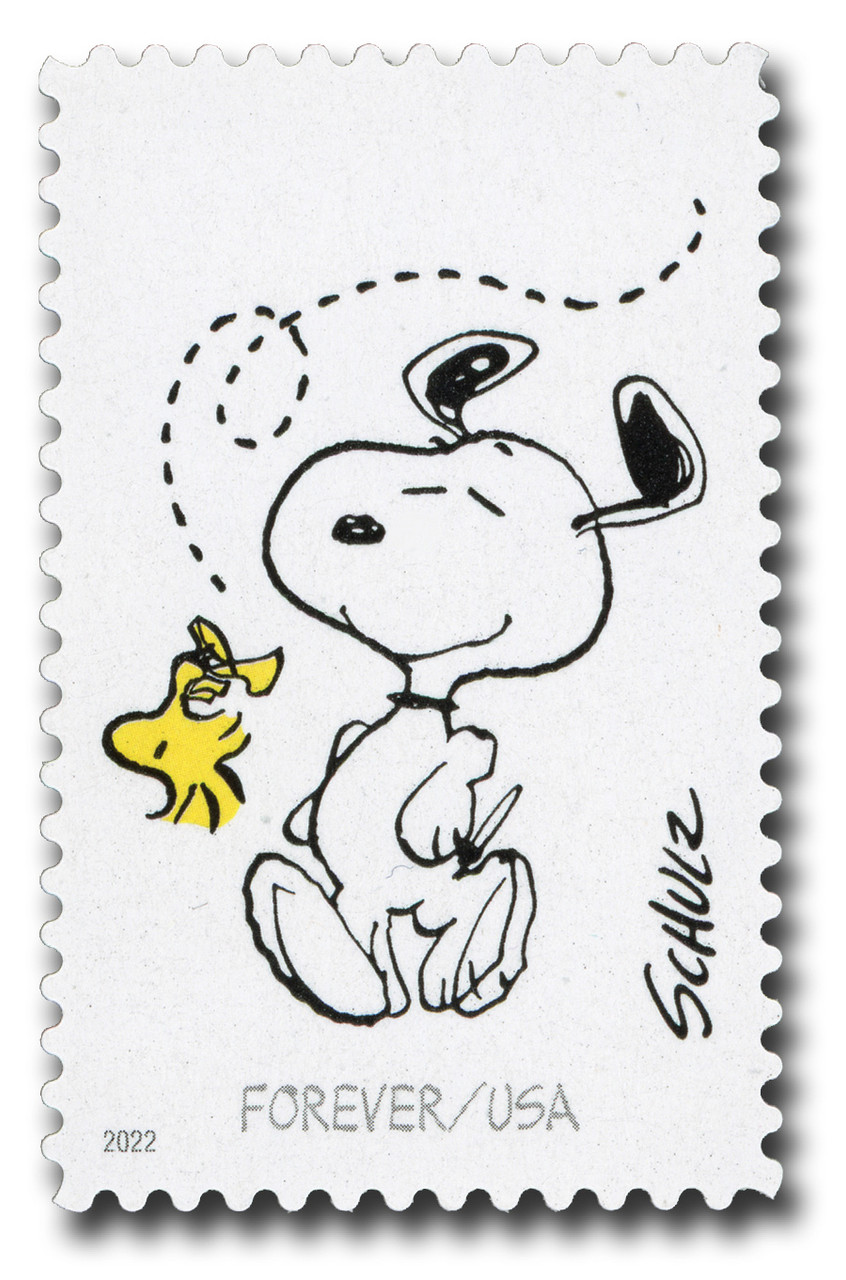 5726g - 2022 First-Class Forever Stamp - Charles Schulz: Snoopy 