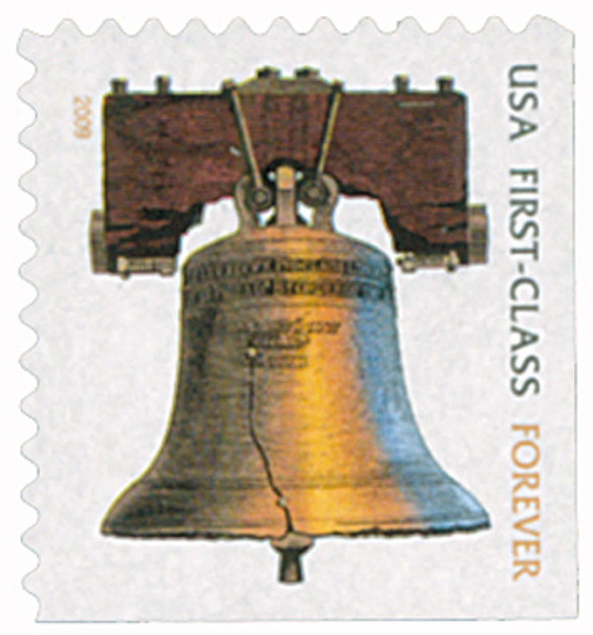 4437 - 2010 First-Class Forever Stamp - Liberty Bell - Mystic 