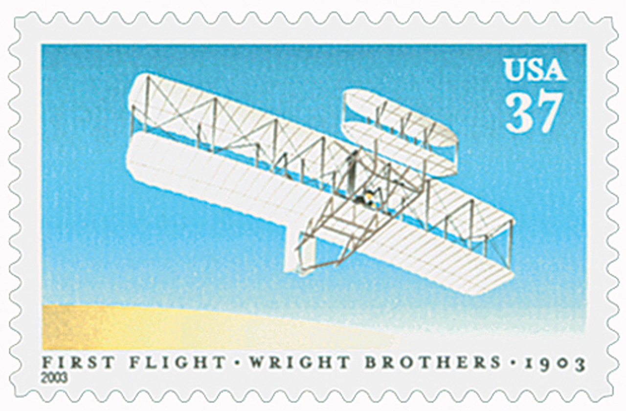 Wright Brothers Postage Stamps — Little Postage House
