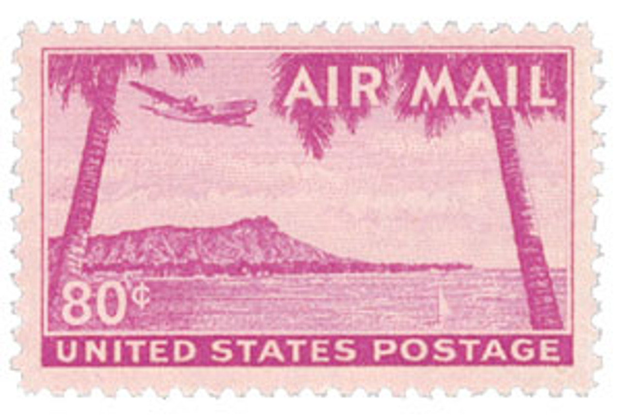 USA - 1947-57 AIR Mail Stamps Scott#C34,C35,C44 & C49 - BLK of 4 - 4v MNH |  United States, Air Mail Stamp
