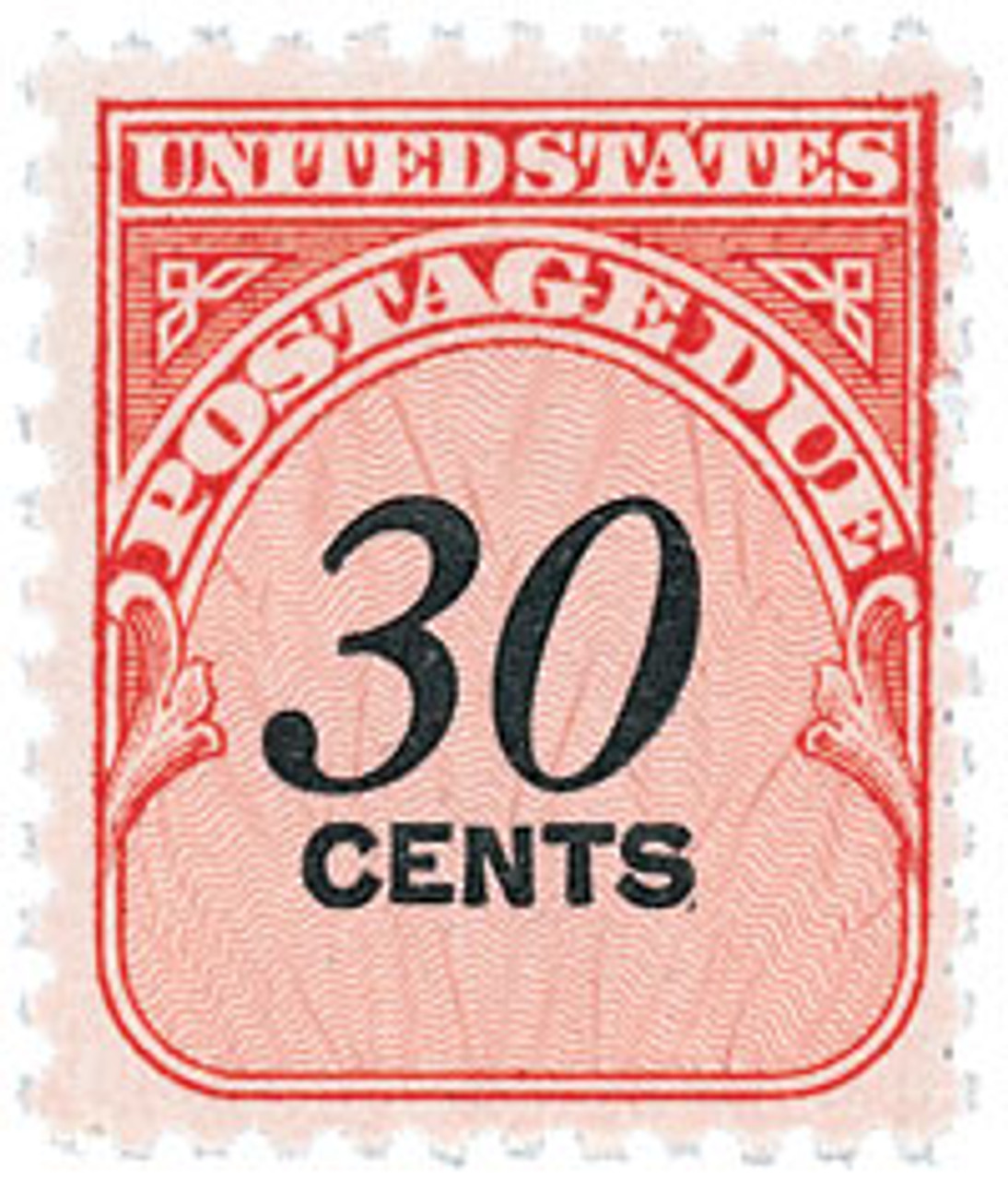 J74 - 1930 10c Postage Due Stamp - carmine - Mystic Stamp Company