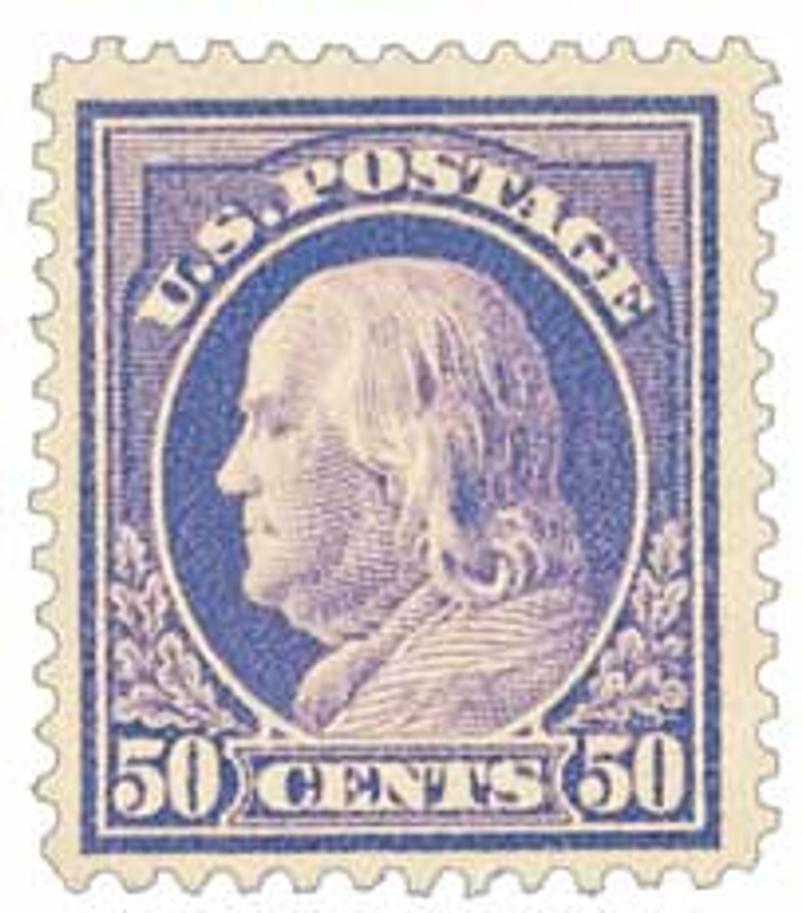 10 Blue Vintage Postage Stamps Benjamin Franklin Postage Stamp 7 Cent  Stamps for Mailing