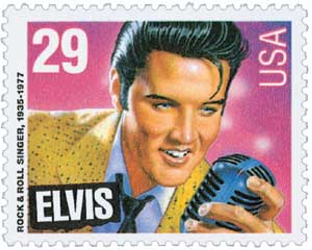 2721 - 1993 29c Legends of American Music: Elvis Presley - Mystic Stamp Company