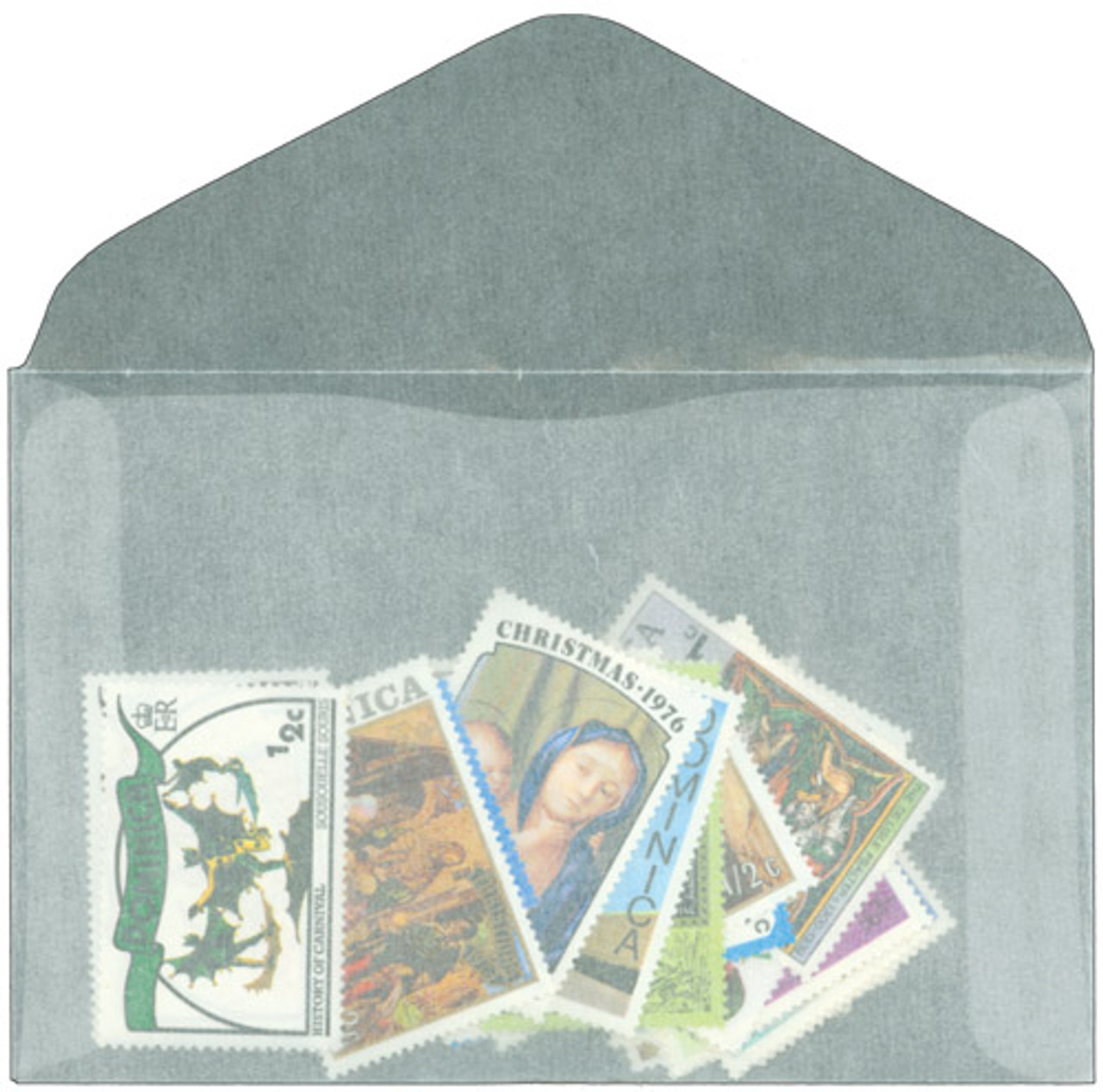 HS204 - #4 Glassine Envelopes - Mystic Stamp Company