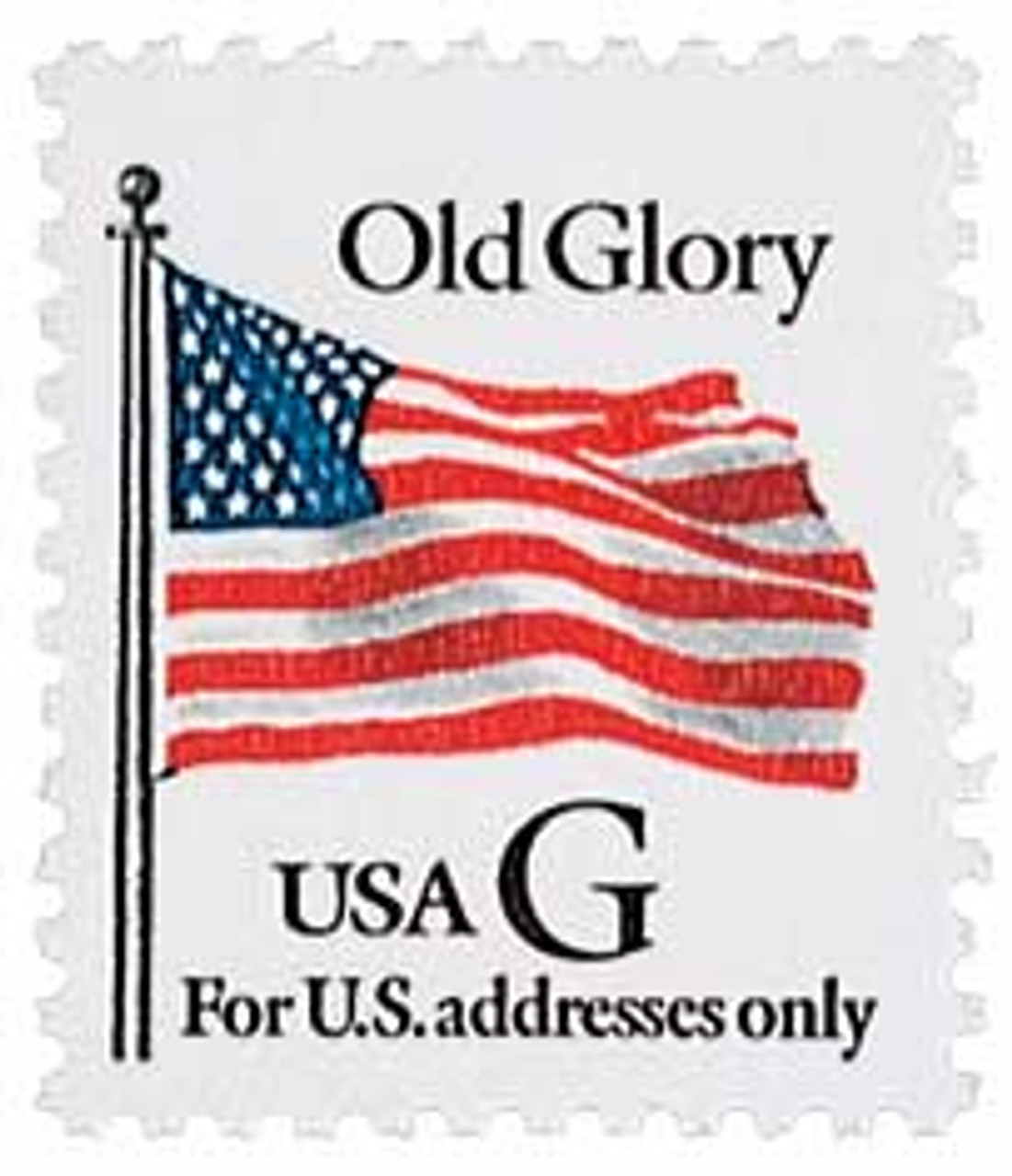 US Flag Book of 20 USPS Forever Postage Stamps Old Glory Patriotic