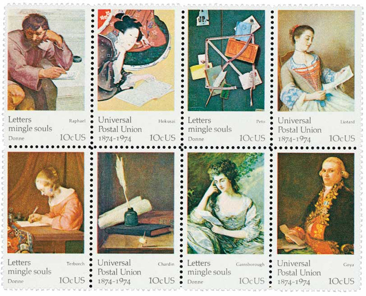Vintage Australian Postage Stamps Used With Post Marks for Art