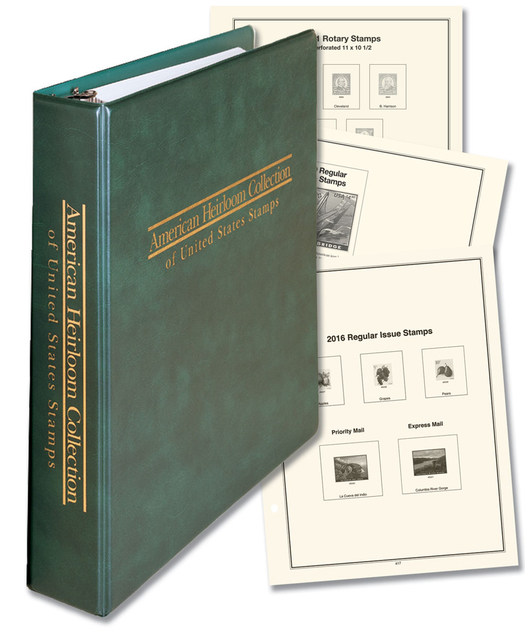 DS140 - 1847-Present, Mystic's US Definitive Stamp Collection Album -  Mystic Stamp Company