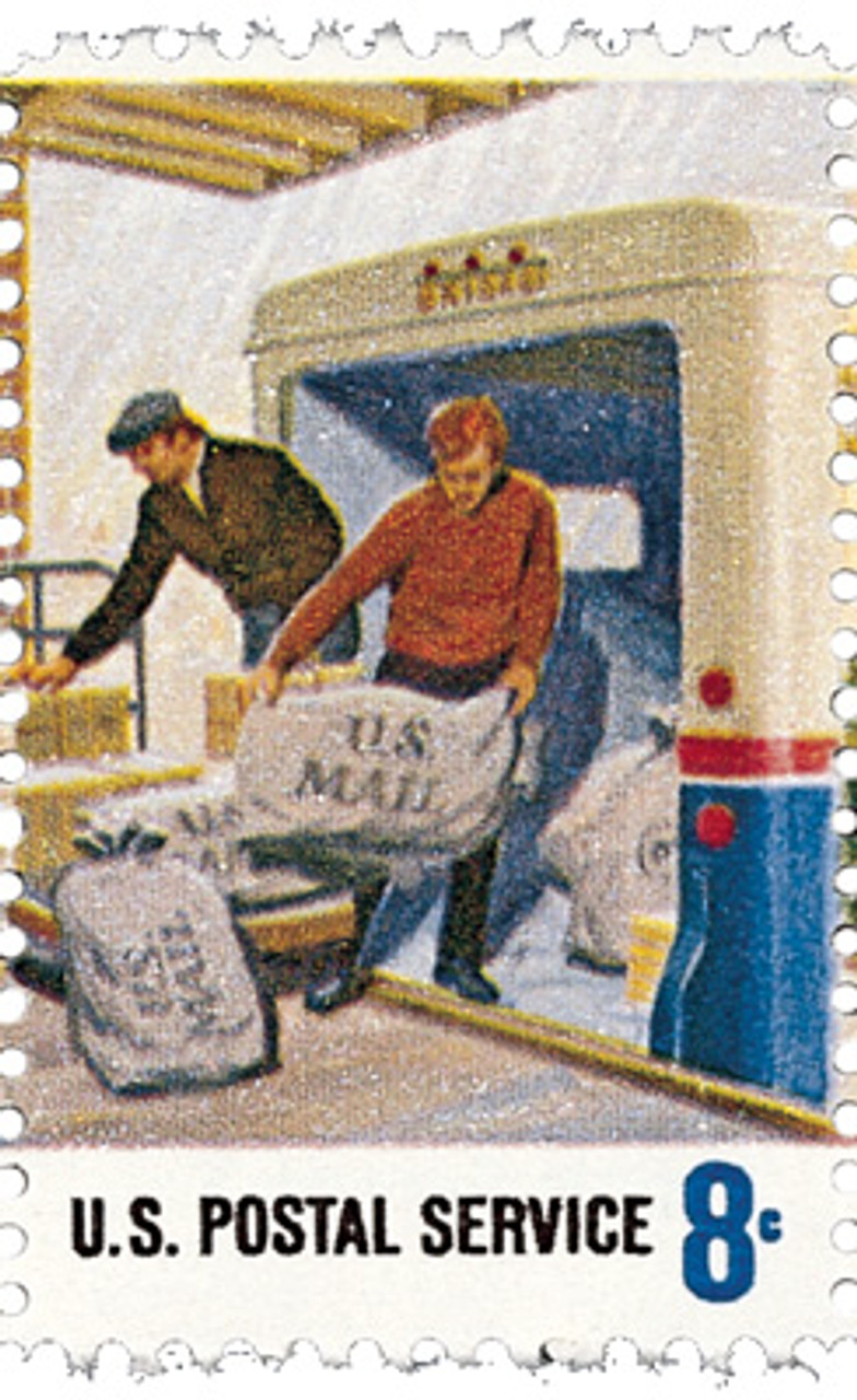 File:Postal Service Employees - Mailman - 8c 1973 issue U.S. stamp.jpg -  Wikimedia Commons