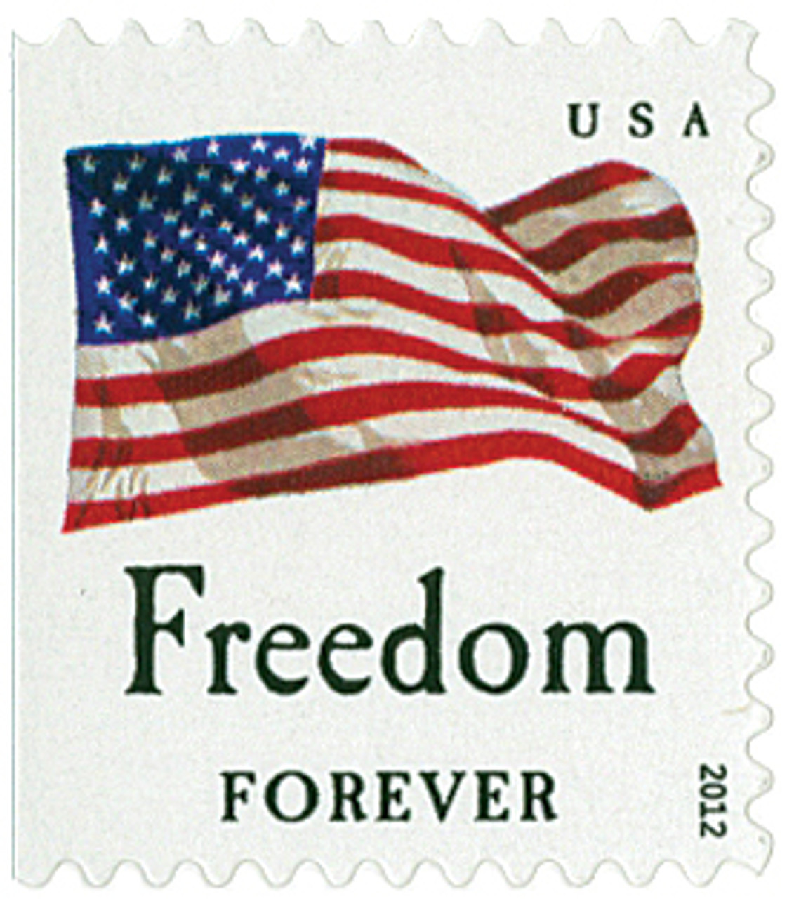Book of 20 U.S. Freedom Flag 2023 Forever Stamps