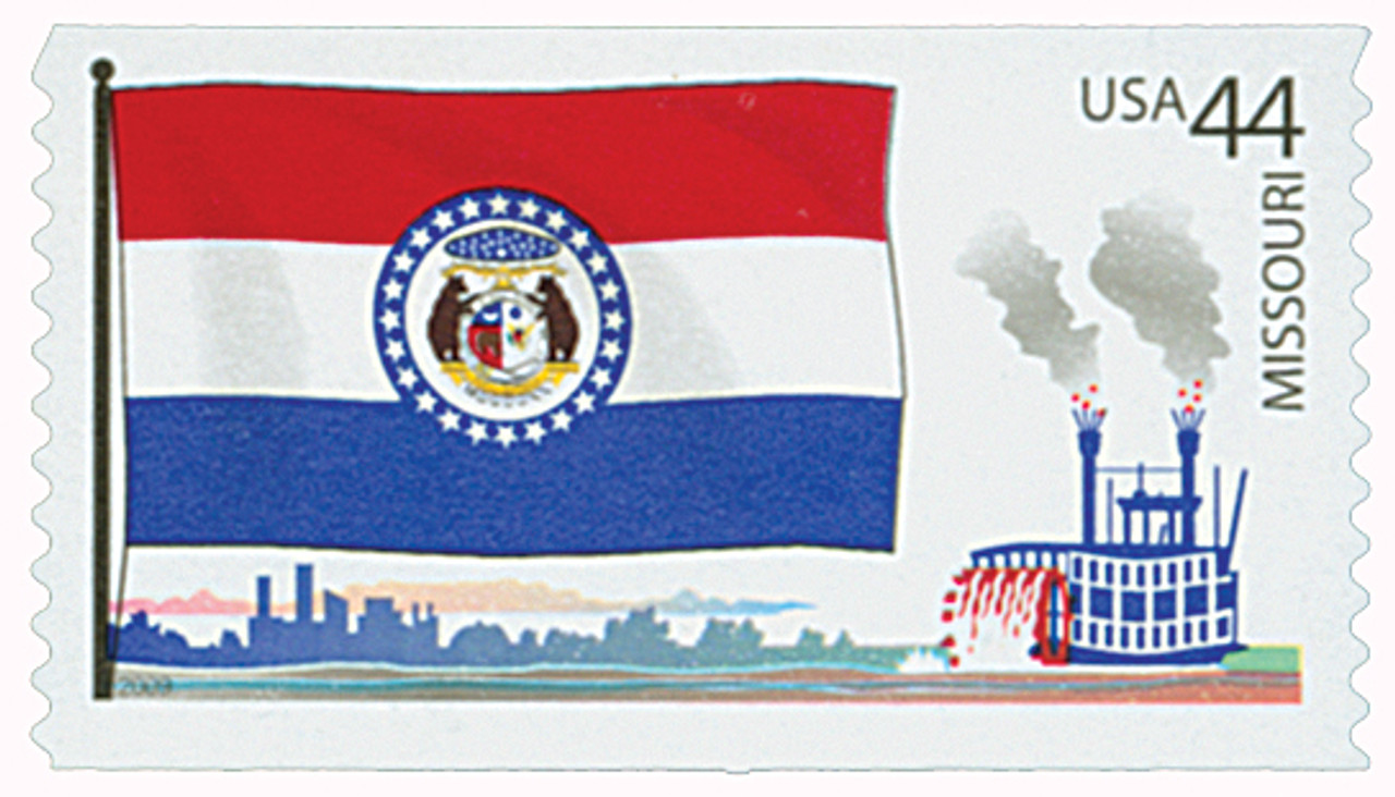 4301 - 2009 44c Flags of Our Nation: Missouri - Mystic Stamp Company
