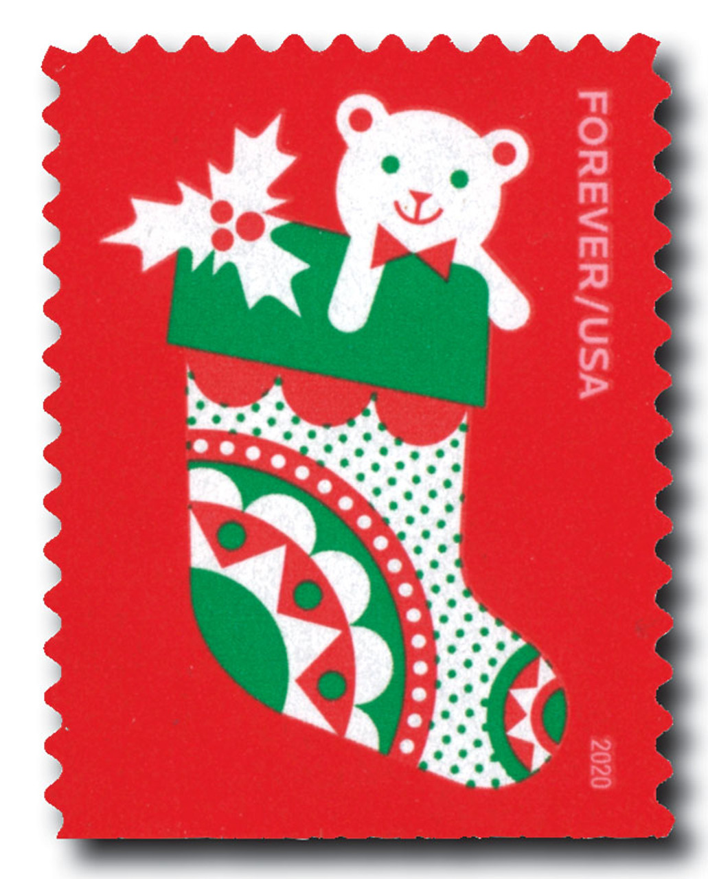 5528 - 2020 First-Class Forever Stamp - Holiday Delights