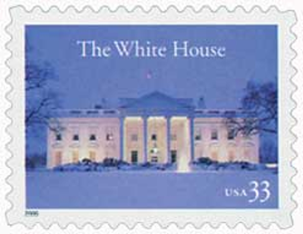 THE WHITE HOUSE - WASHINGTON, DC - SET OF 8 U.S. POSTAGE STAMPS - MINT  CONDITION