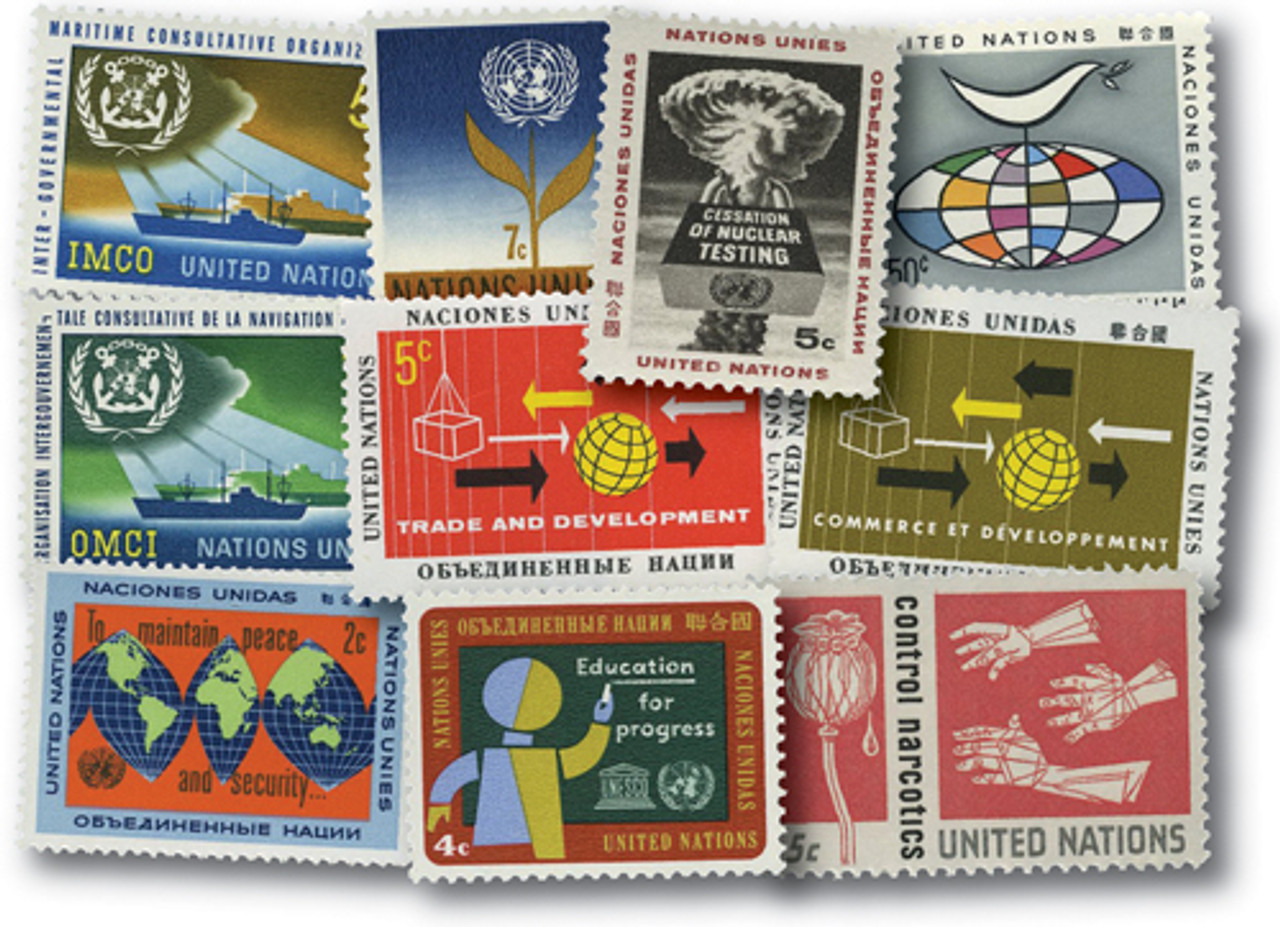 Free: United Nations First Regular Stamp Issue 1951 1 Cent - Stamps -   Auctions for Free Stuff