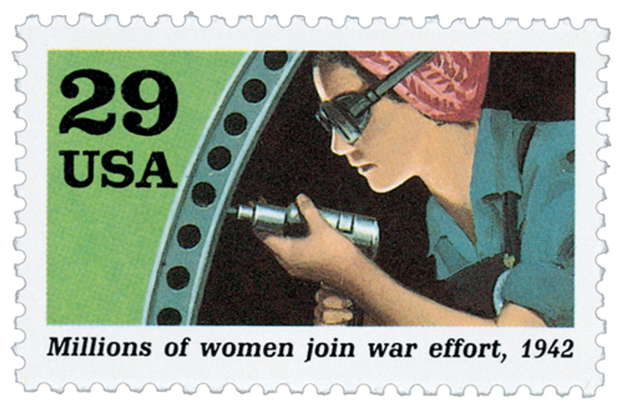 2697h - 1992 29c World War II: Millions of Women Join War Effort 