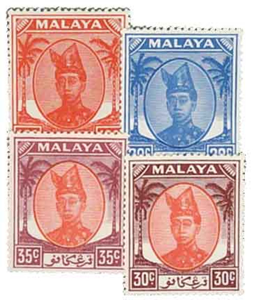 70-73  - 1952-55 Malaya Trengganu