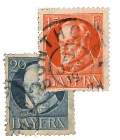 100//02  - 1914-20 German States-Bavaria