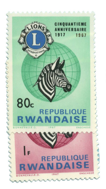 233-35 - 1967 Rwanda