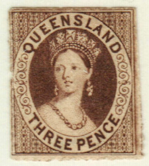 6D  - 1861 Queensland