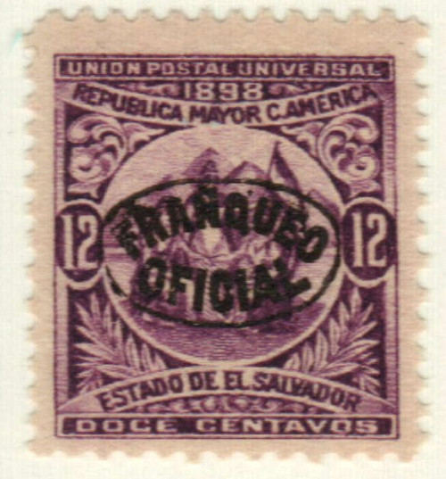 O134 - 1898 El Salvador