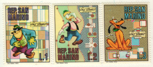 736-38 - 1970 San Marino