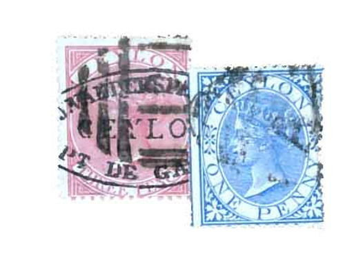 61-62  - 1868 Ceylon