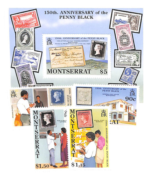 741-45  - 1990 Montserrat