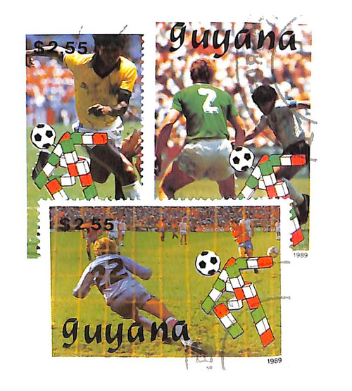 2221-23  - 1989 Guyana
