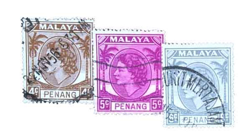 31-33  - 1954 Malaya Penang