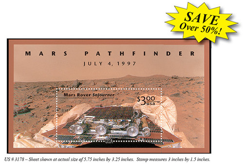 EL - Mars Pathfinder Mint Stamp