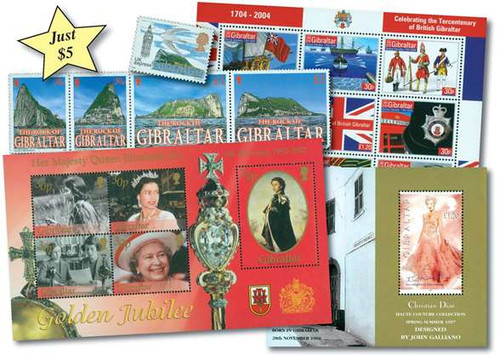 1P201 - Gibraltar Stamps