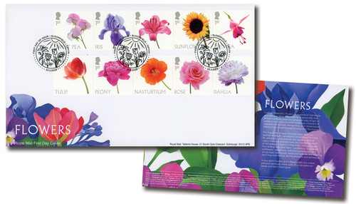 MCV509  - 2023 Flowers First Day Cover, Great Britain