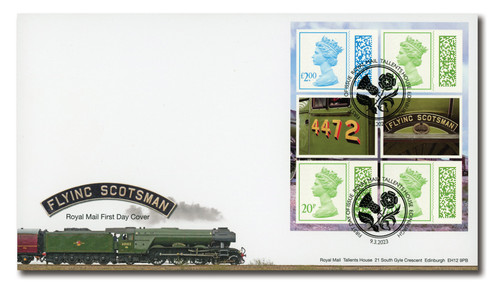 MCV510  - 2023 The Flying Scotsman First Day Cover, Great Britain
