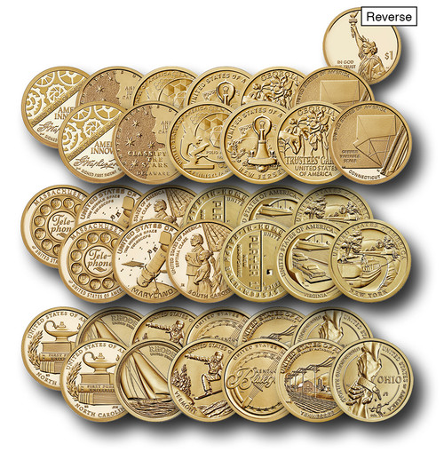 MCN041  - 2018-23 American Innovations Coin Collection, 40 Coins