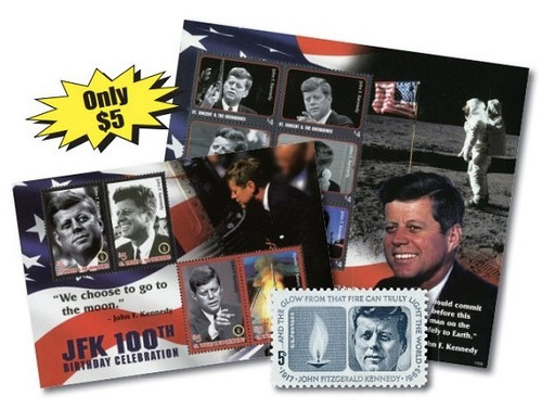 MO101 - JFK 100th Birthday Stamps