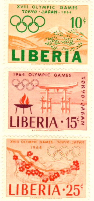 418-20  - 1964 Liberia