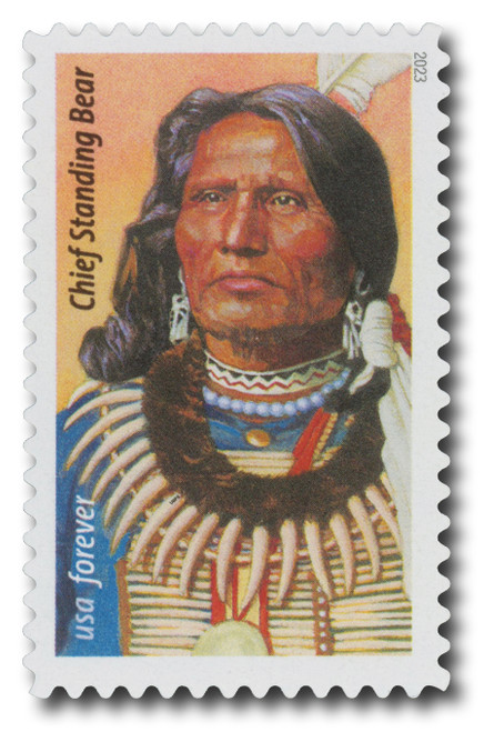 5798  - 2023 First-Class Forever Stamp - Chief Standing Bear