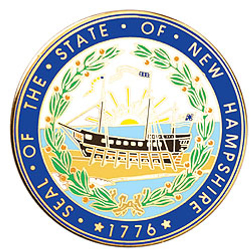 35253  - 1995 Great Seals of the 50 States: New Hampshire Medallion