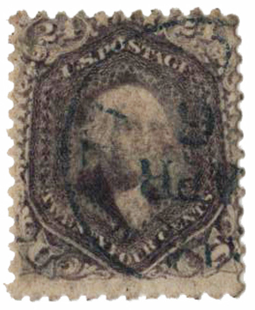 70c  - 1861 24c violet