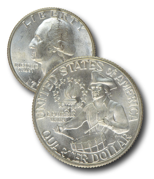 4534735  - 1776-1976 Bicentennial Silver Quarter