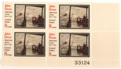 1433 PB - 1971 8c John Sloan