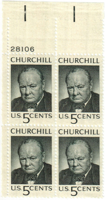 1264 PB - 1965 5c Winston Churchill