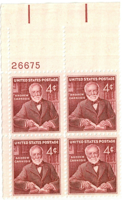 1171 PB - 1960 4c Andrew Carnegie