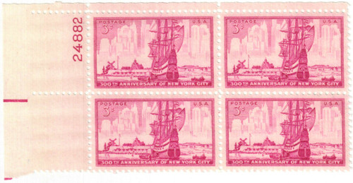 1027 PB - 1953 3¢ New York City
