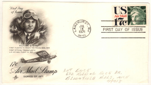 C80 FDC - 1971-73 17c Liberty Head