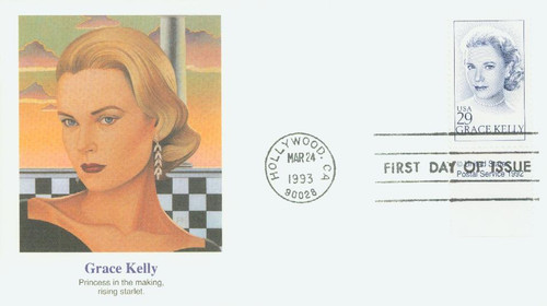 2749 FDC - 1993 29c Grace Kelly