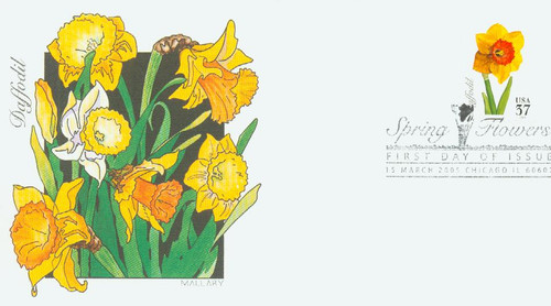 3901 FDC - 2005 37c Spring Flowers: Daffodil