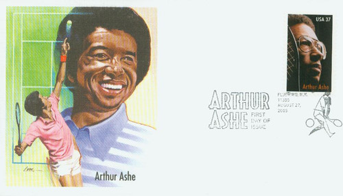 3936 FDC - 2005 37c Arthur Ashe