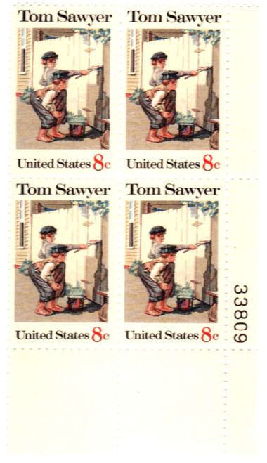 1470 PB - 1972 8c Tom Sawyer