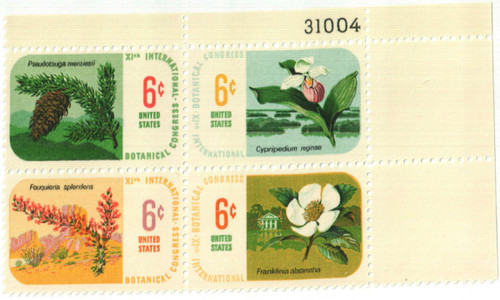 1376-79 PB - 1969 6c Botanical Congress