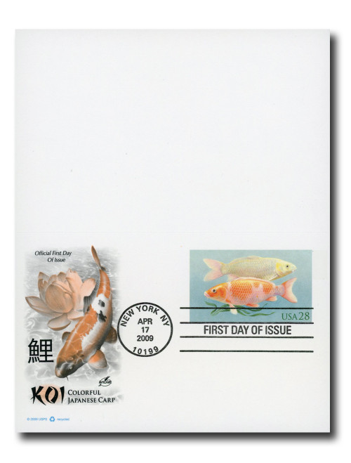 UY48 FDC - 2006 28c Koi Fish